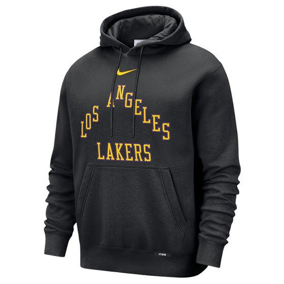 NBA LOS ANGELES LAKERS CITY EDITION BASKETBALL CLUB PULLOVER HOODIE 'BLACK NBA LOS ANGELES LAKERS CITY EDITION BASKETBALL CLUB PULLOVER HOODIE 'BLACK